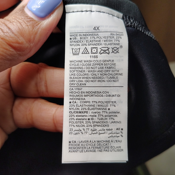 🩷 Old Navy Women's Power Soft Crop Top Size 4X - Picture 8 of 9